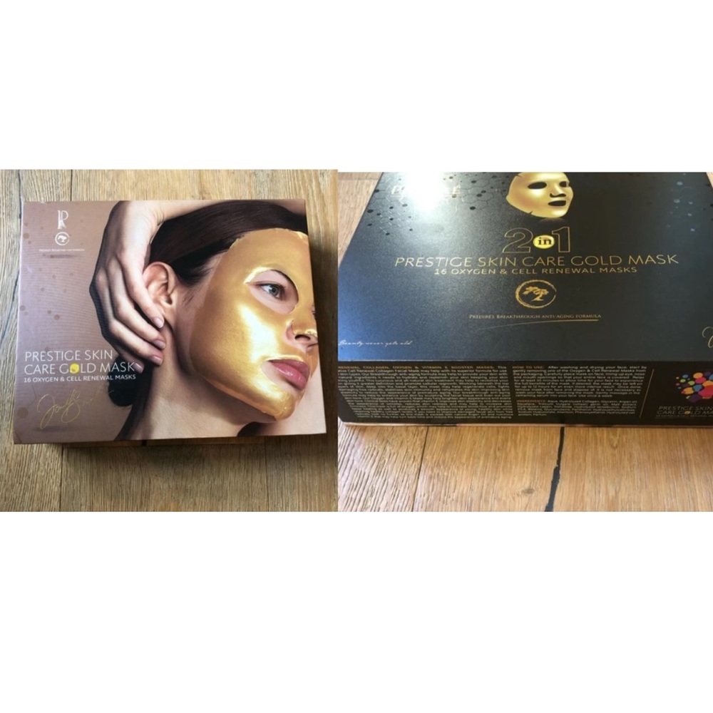 Prestige skin care gold mask 16 piece